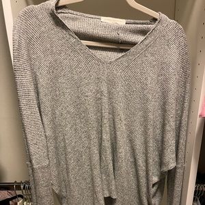 Pookie and Sebastian grey flannel long sleeve